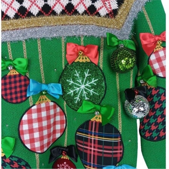Ugly Cristmas Sweater Spencers Mixed Ornament Small - Picture 7 of 8